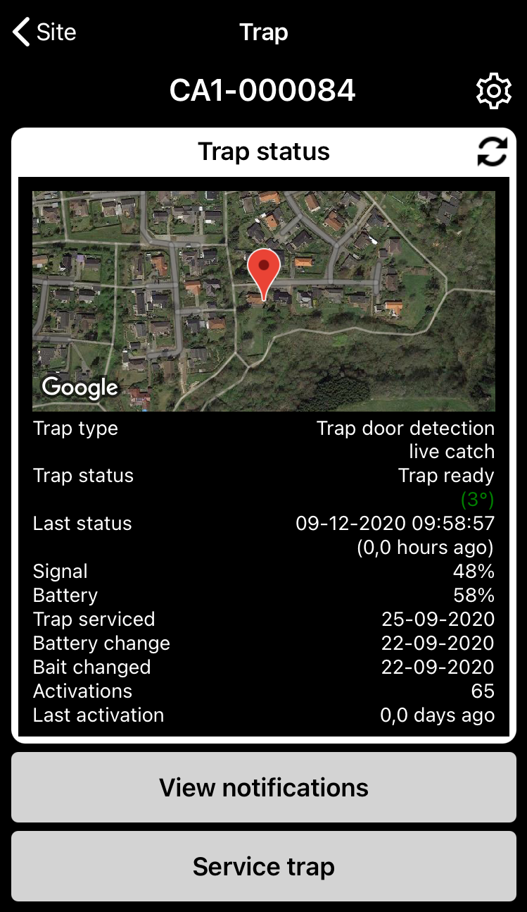 CatchAlive One V2 fældealarm inkl. 1års abonnement