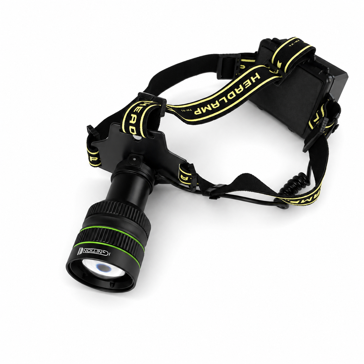 Ekstrem Kraftig - pandelampe 10.000 Lumens + powerbank - Ignition