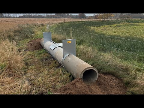 Betonrørs-fælde