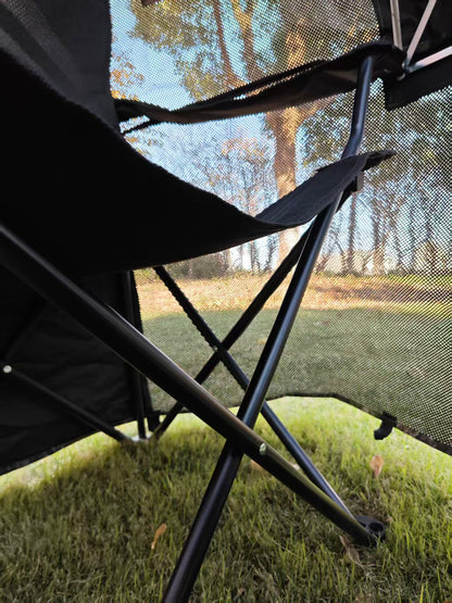 CamouflageSkjul med Stol