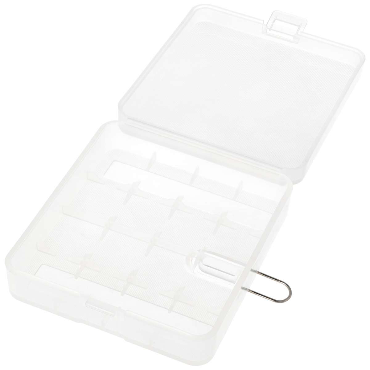 Opbevaringskasse for 4 x 18650 batterier