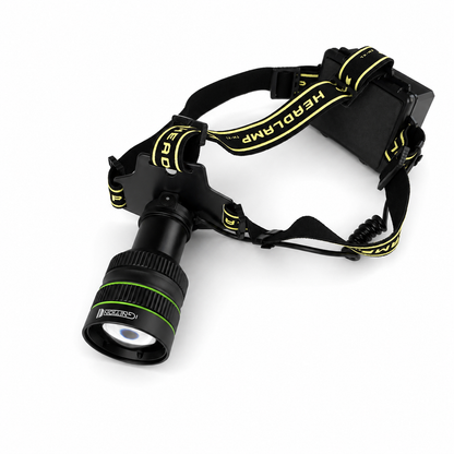 Ekstrem Kraftig - pandelampe 10.000 Lumens + powerbank - Ignition