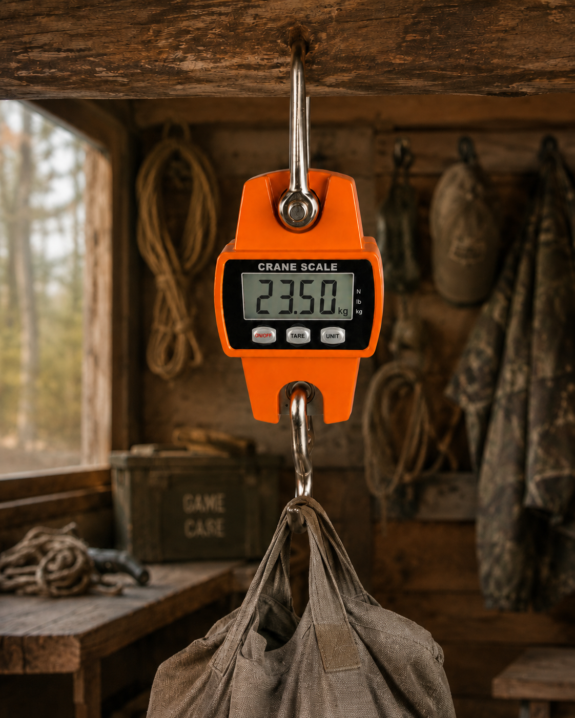 Digital vildtvægt 300kg - HuntElite