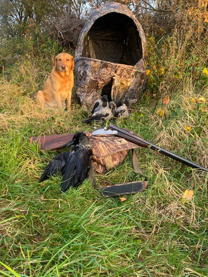 CamouflageSkjul med Stol