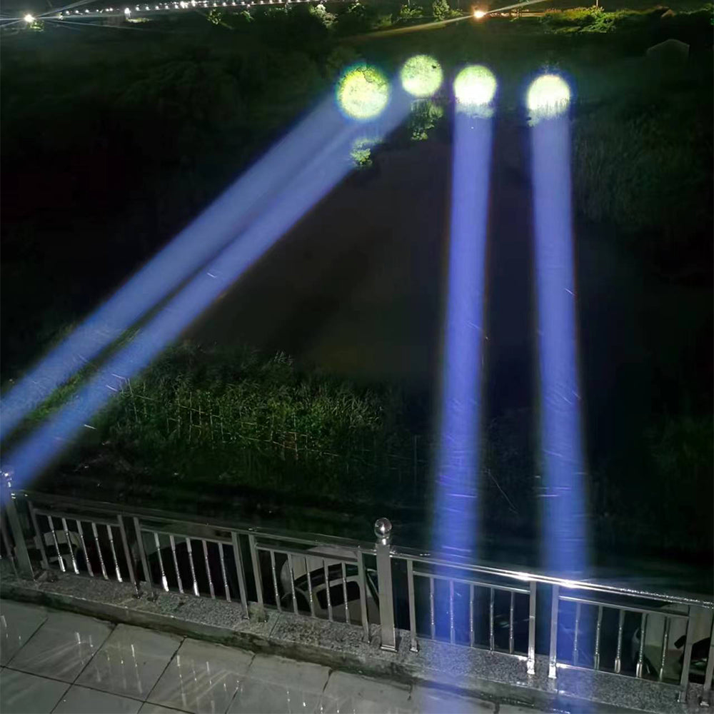 Ekstrem kraftig - lommelygte 10.000 Lumens + powerbank - Ignition