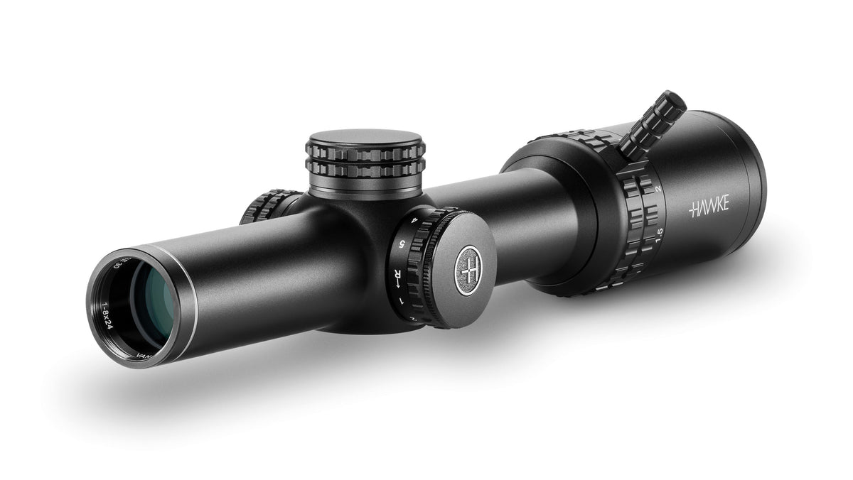 Hawke Vantage HD 30 SFP WA IR 1-8x24 – L4A Dot (4x) – detalje 2