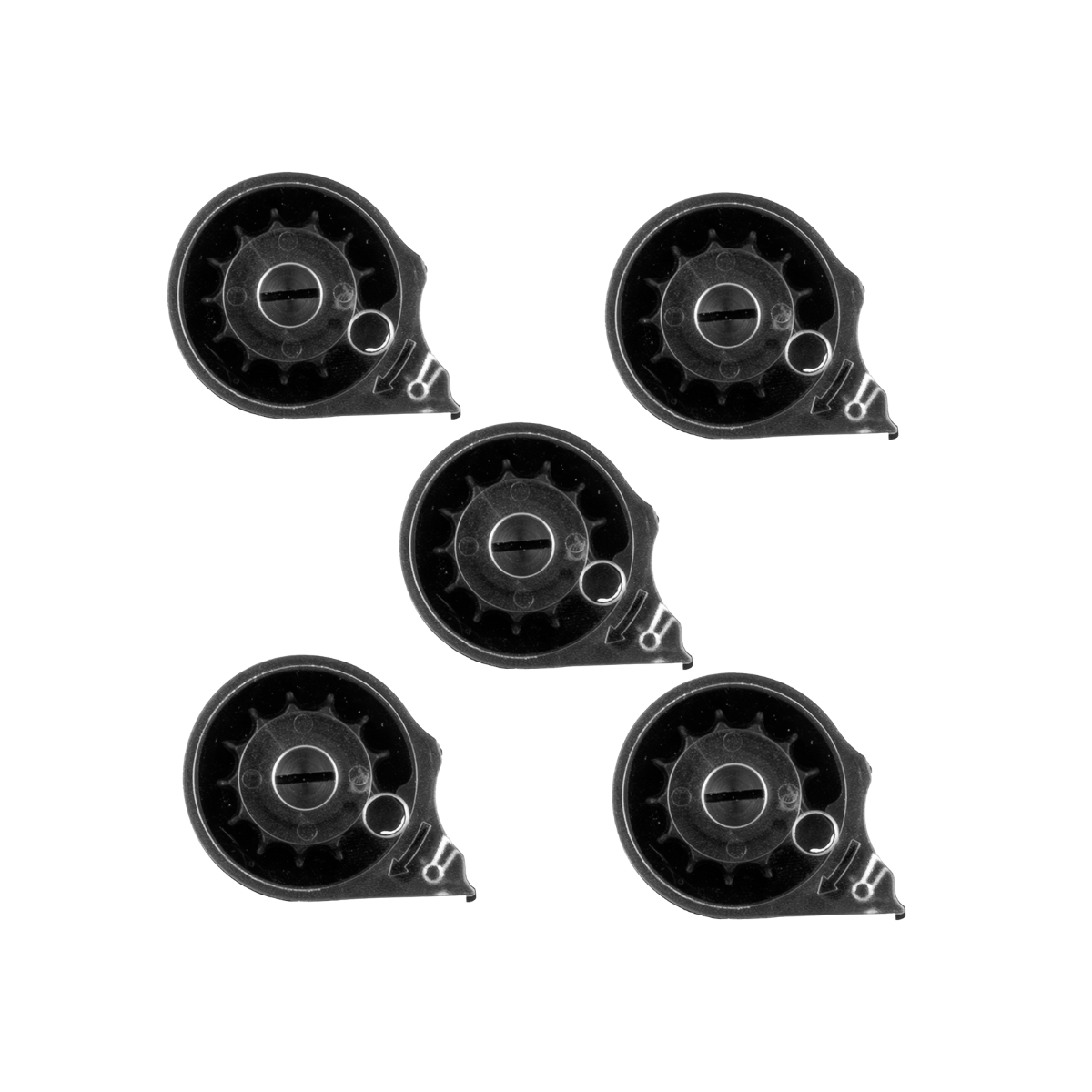 Niksan NIKSAN TACTO-SB 5x 4,5mm magasiner - Sporting Goods > Outdoor Recreation > Hunting & Shooting > Airsoft > Airsoft Gun Parts & Accessories PCP Gevær