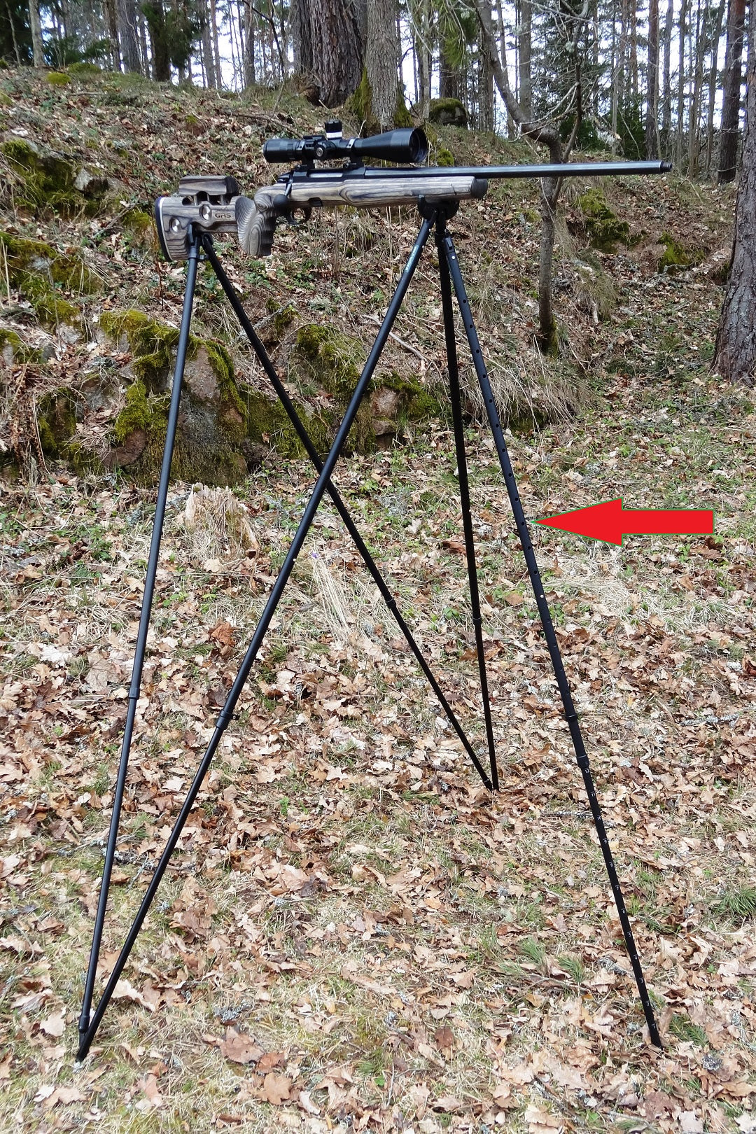 Single Leg Styx Elite+ monteret og i brug