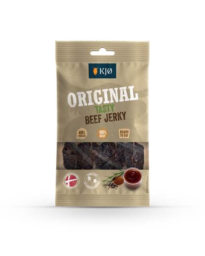 KJØ ORIGINAL Tasty Beef Jerky – 25 g