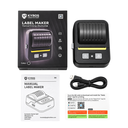 Kyros labelprinter og tilbehør