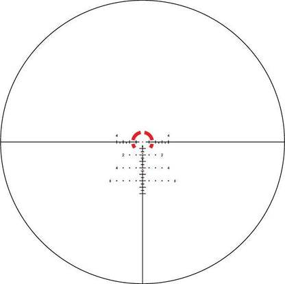 Vortex Strike Eagle 1–10x24 FFP – EBR-8 MRAD – billede 3